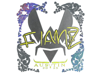 Sticker | FlameZ (Holo) | Austin 2025 image