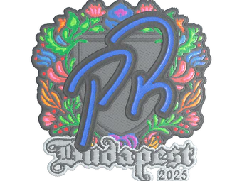 Sticker | PR (Embroidered) | Budapest 2025 image