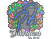 Sticker | PR (Embroidered) | Budapest 2025 image