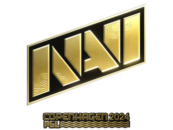 Sticker | Natus Vincere (Gold) | Copenhagen 2024 image