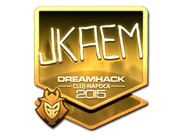 Sticker | jkaem (Gold) | Cluj-Napoca 2015 image
