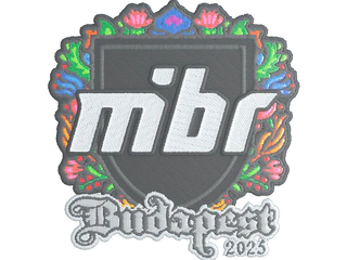 Sticker | MIBR (Embroidered) | Budapest 2025