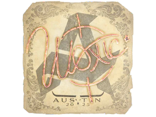 Sticker | woxic | Austin 2025