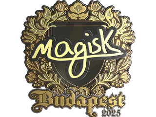Sticker | Magisk (Gold) | Budapest 2025