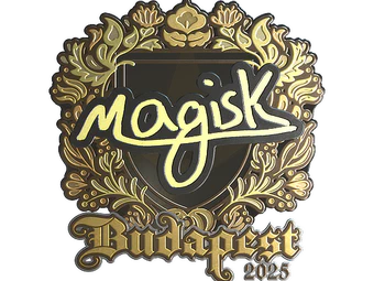 Sticker | Magisk (Gold) | Budapest 2025 image