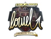 Sticker | loWel (Gold) | Berlin 2019 image