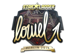 Sticker | loWel (Gold) | Berlin 2019 image
