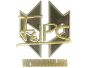 Sticker | felps (Gold) | Copenhagen 2024 image