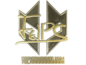 Sticker | felps (Gold) | Copenhagen 2024 image