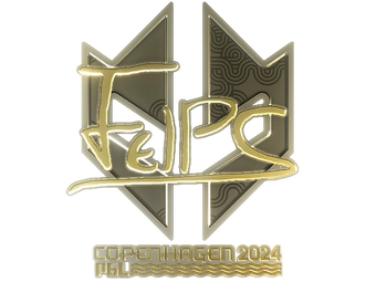 Sticker | felps (Gold) | Copenhagen 2024 image
