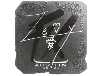 Sticker | zevy (Foil) | Austin 2025 image