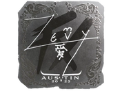 Sticker | zevy (Foil) | Austin 2025 image