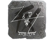 Sticker | zevy (Foil) | Austin 2025 image
