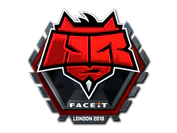 Sticker | HellRaisers (Foil) | London 2018 image