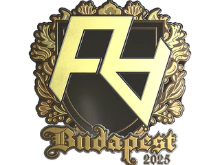 Sticker | Rare Atom (Gold) | Budapest 2025