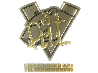 Sticker | FL1T (Gold) | Copenhagen 2024 image