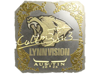 Sticker | C4LLM3SU3 (Gold) | Austin 2025
