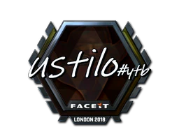 Sticker | USTILO (Foil) | London 2018
