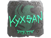 Sticker | kyxsan (Foil) | Austin 2025 image