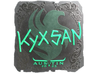 Sticker | kyxsan (Foil) | Austin 2025