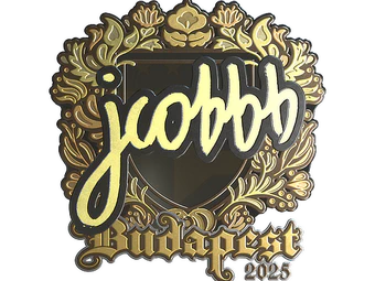 Sticker | jcobbb (Gold) | Budapest 2025 image