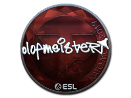 Sticker | olofmeister (Foil) | Katowice 2019 image