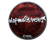Sticker | olofmeister (Foil) | Katowice 2019 image