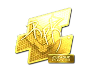 Sticker | RpK (Gold) | Atlanta 2017 image