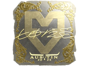 Sticker | torzsi (Gold) | Austin 2025 image