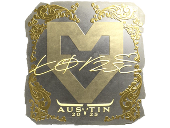 Sticker | torzsi (Gold) | Austin 2025 image