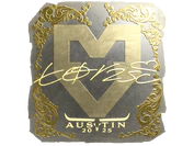 Sticker | torzsi (Gold) | Austin 2025 image