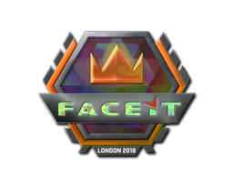 Sticker | FACEIT (Holo) | London 2018 image