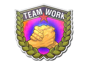 Sticker | Teamwork (Holo) image