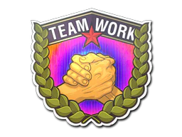 Sticker | Teamwork (Holo) image