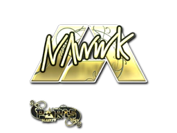 Sticker | nawwk (Gold) | Paris 2023 image