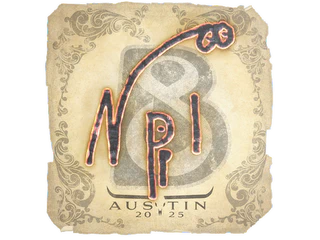 Sticker | npl | Austin 2025