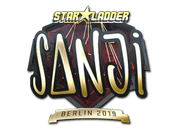 Sticker | SANJI (Gold) | Berlin 2019 image