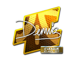Sticker | dennis (Foil) | Atlanta 2017 image