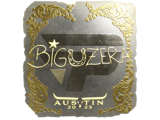 Sticker | biguzera (Gold) | Austin 2025