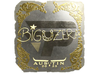 Sticker | biguzera (Gold) | Austin 2025 image