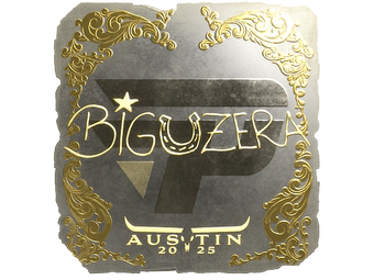 Sticker | biguzera (Gold) | Austin 2025 image