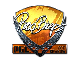 Sticker | pashaBiceps (Foil) | Krakow 2017 image