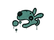 Sealed Graffiti | Popdog (Frog Green) image