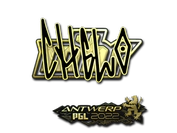 Sticker | chelo (Gold) | Antwerp 2022 image