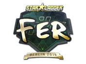 Sticker | fer (Gold) | Berlin 2019 image