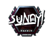 Sticker | suNny (Foil) | London 2018 image