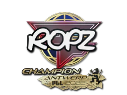 Sticker | ropz (Champion) | Antwerp 2022 image