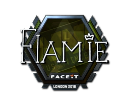 Sticker | flamie (Foil) | London 2018 image