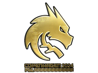 Sticker | Team Spirit (Gold) | Copenhagen 2024