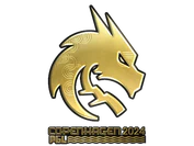 Sticker | Team Spirit (Gold) | Copenhagen 2024 image